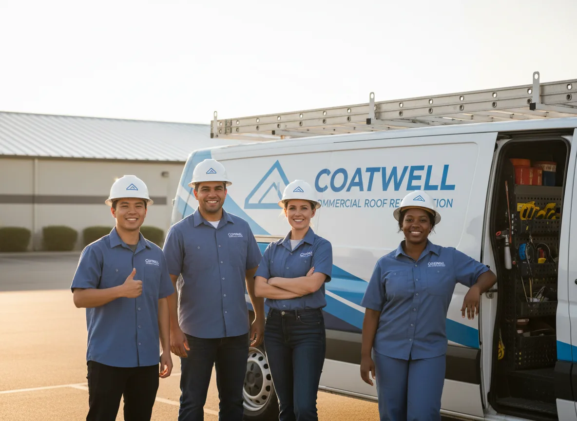 Commercial roof coating company in Auburn, MI